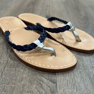 Brand New Size EU 37 US 6.5 Caruso Sandali Arabella Made in Italy Black Sandals